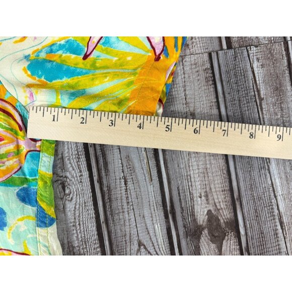 JAMS WORLD  Graphic Print Shirt Size L multicolor Hawaiian Vtg 80s 90s - Picture 3 of 5